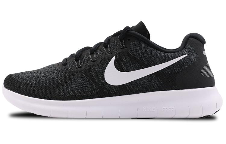 Nike Free Rn 2017  Черный Темно-серый  Женские 880840-001 36
