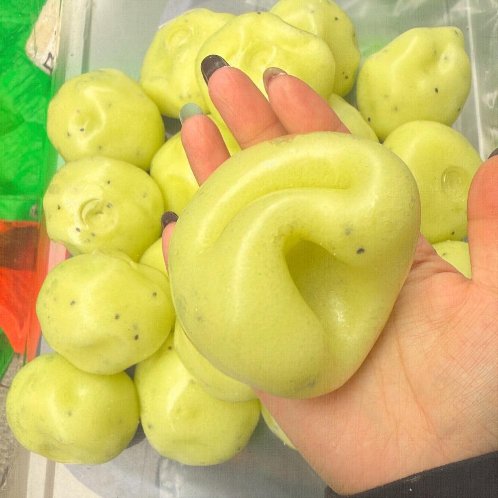 Simulation Potato Slushy Ball No Rebound Squishy Toy Boys Girls Sensory Fidget Ball  Student Prize