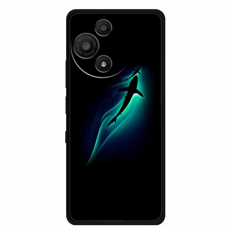 For TCL 60 NxtPaper Phone Case Fashion Black Soft TPU Silicone Back Cover Coque For TCL 60 SE Nxtpaper 60R Case Shockproof Funda