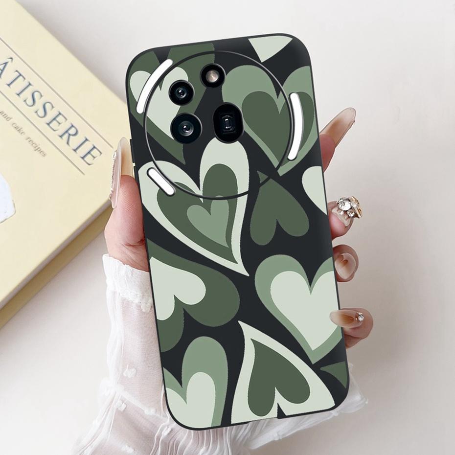 Beautiful Floral Painting Phone Case For Nothing Phone (3a) Pro Black Silicone Soft Cover For Nothing Phone3a 3a Pro Bumpers