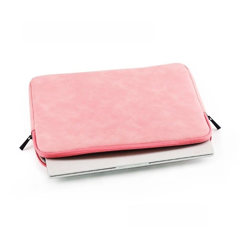 Zipper Laptop Sleeve Bag PU Leather Laptop Sleeve Portable Laptop Case Daily Commute