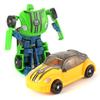 Children's Transforming Toy Car & Robot 2 In 1 Mini Manual Deformation Car Toy Pocket Robot Model Boy's Birthday Gift