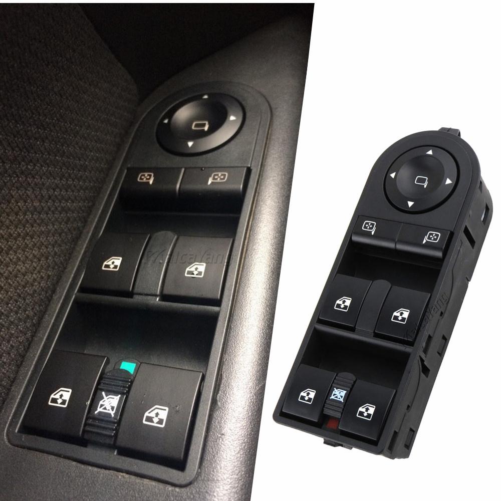 Front Left Electric Control Master Switches 13228699 13215153 Power Window Switch For Vauxhall For Opel Astra H Zafira B Kombi Switches4