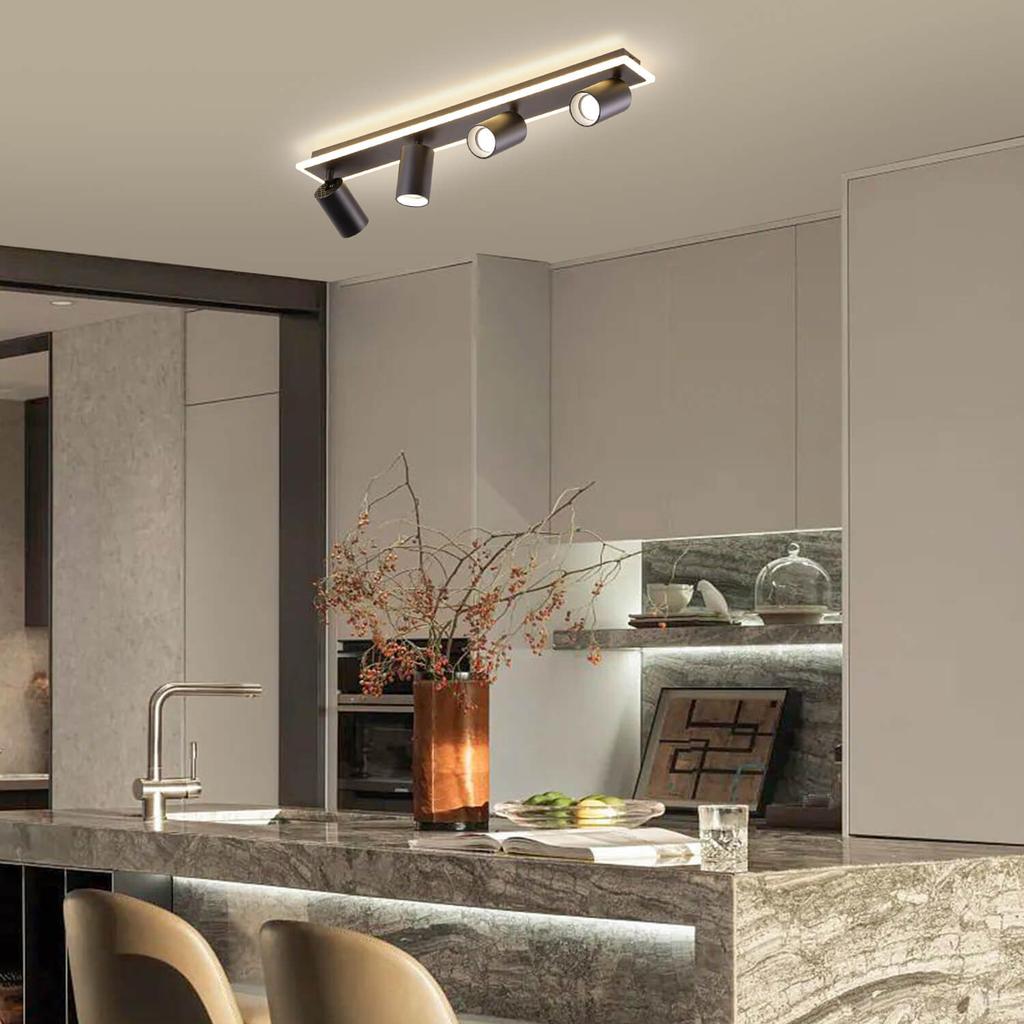 Reflektor Parma LED Schwarz Light Prestige Lp-0612/4C Bk