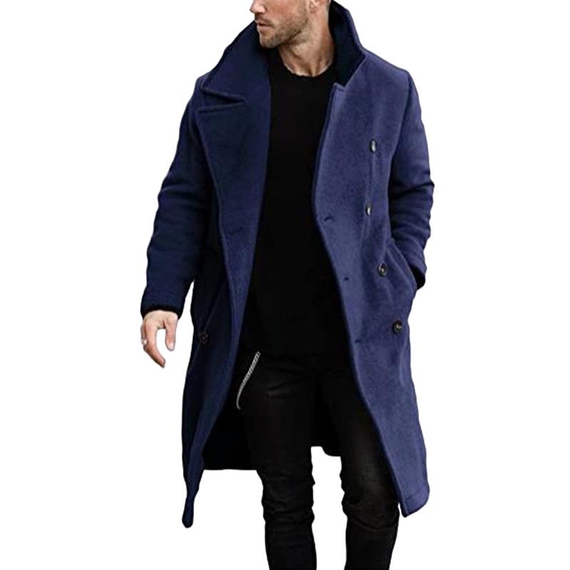 2023 Herren Dicker Woll-Trenchcoat - Bestseller Winterbekleidung