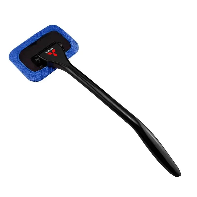 

Car Window Cleaner Brush Kit Windshield Cleaning Wash Tool for Mitsubishi Asx Lancer Outlander Pajero Ralliart Center Hub Cap синій
