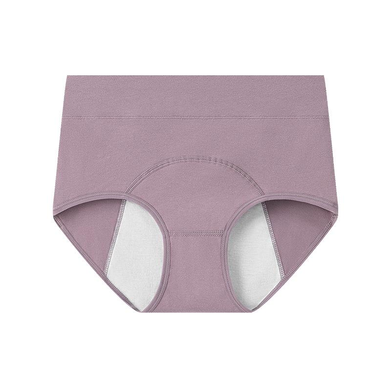 High Waist Pure Cotton Physiological Underwear, Women'S Menstrual Underwear, Plus Size Front And Rear Leak-Proof Physiological Pants Factory