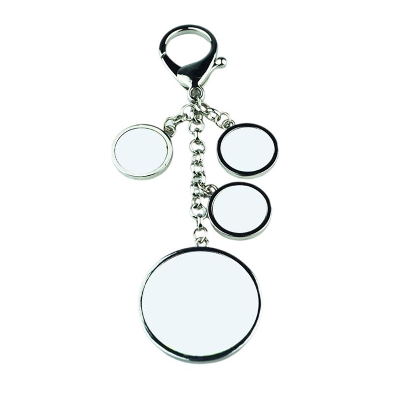 

Metal Keyring with Heat Transfer Printing Sublimation Blank Keychain Jewelry Keychains Accessories for Graduates 1
