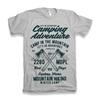 Camping Adventure T-Shirt. 100% Cotton Premium Tee New
