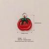 Drop Oil Craft Finish Enamel Mini Pendants 3D Vegetable Drop Oil Beads  Keychain Ornament Decor