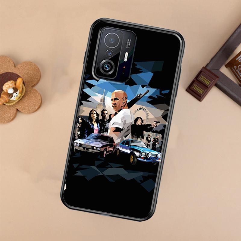 Fast and Furious For POCO X5 X4 X3 F5 Pro M4 M5s F3 F4 GT C40 Phone Case For Xiaomi 12T 11T 13 Pro 12 Lite