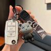 Fashion Tpu Car Key Case Full Cover Fob For Vw Volkswagen Golf 7 Mk7 Tiguan Mk2 For Seat Ateca Leon Fr 2 Ibiza For Skoda Octavia