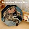 Portable Auto Folding Umbrella,Taylor Swift 8 Rib Waterproof Umbrella For Camping Commute