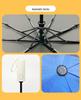Children's Cartoon Fully Automatic Safety Umbrella: Rain or Shine, Reflective, Foldable, Anti-Rebound Design