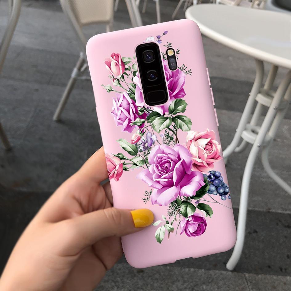 For Samsung Galaxy S9 Case G960F/DS Phone Cover Luxury Cartoon Soft Slim Funda For Samsung S9 Plus G965F S9+ Coque S9Plus Bumper