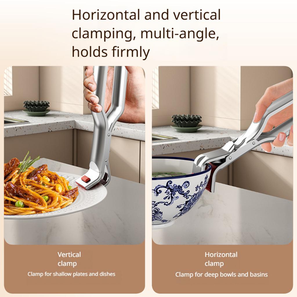 Stainless Steel Scald Clip, Pad, Scald Bowl And Rack, Bowl Clip, Divine Tool, Lifting Device, Cross Border Kitchen Utensils