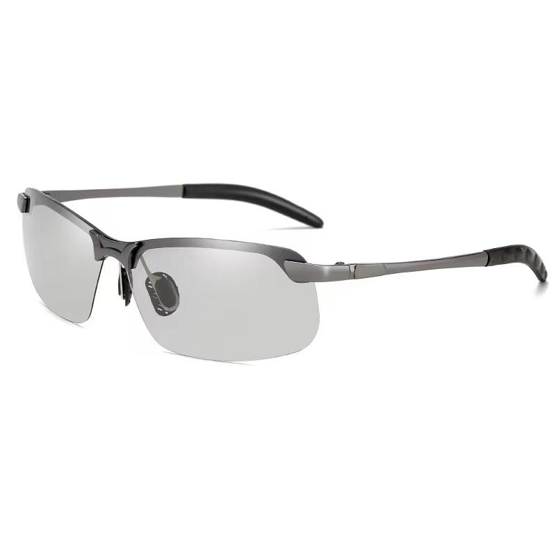 Classical Mens Sunglasses Photochromic Driving Men Change Color Gradient Sun Eyeglasses Day Night Vision Driver's Eyewear