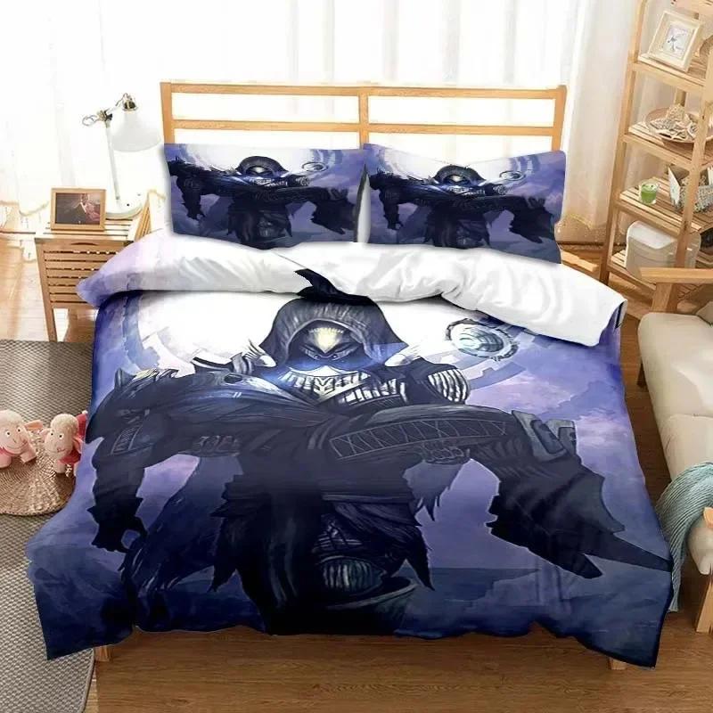 Game Destiny Printed Bed Set Duvet Cover Pillowcase Bedding Set Bed Linen Sheet Quilt Cover Full Queen King Size