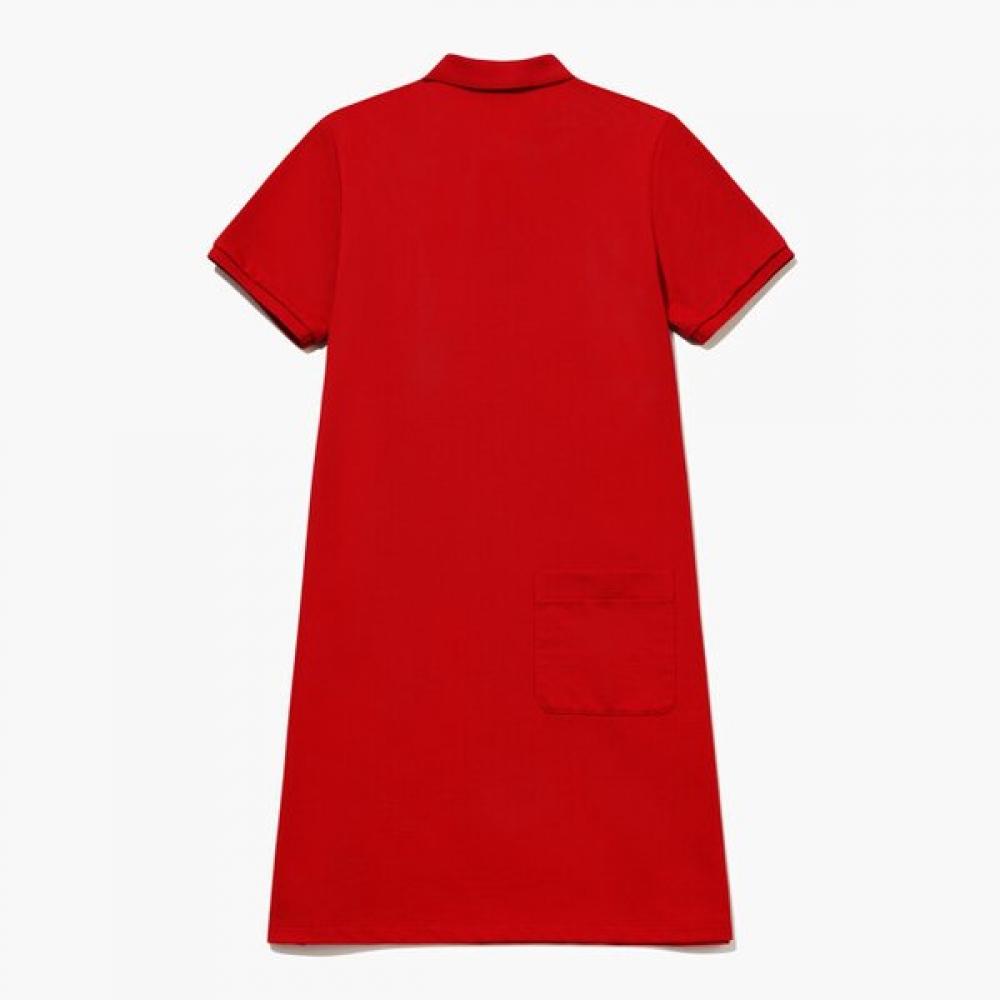 MunSingwear Women S Collar dreSS Red Mr212lop51