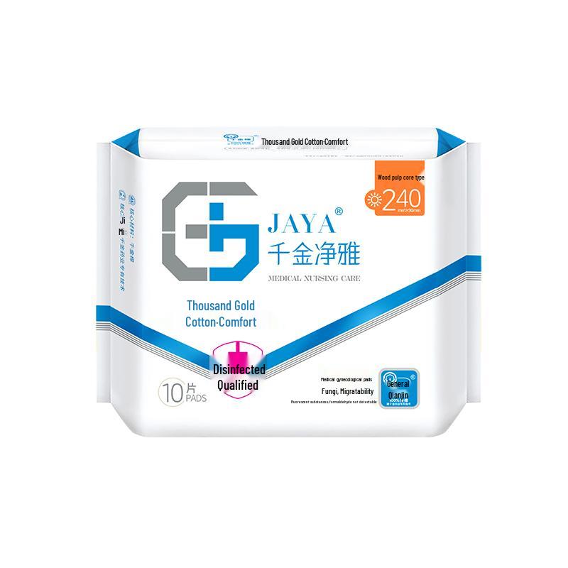 

Гигиенические прокладки Qianjin Jingya Cotton Дышащие Ежедневные 240mm