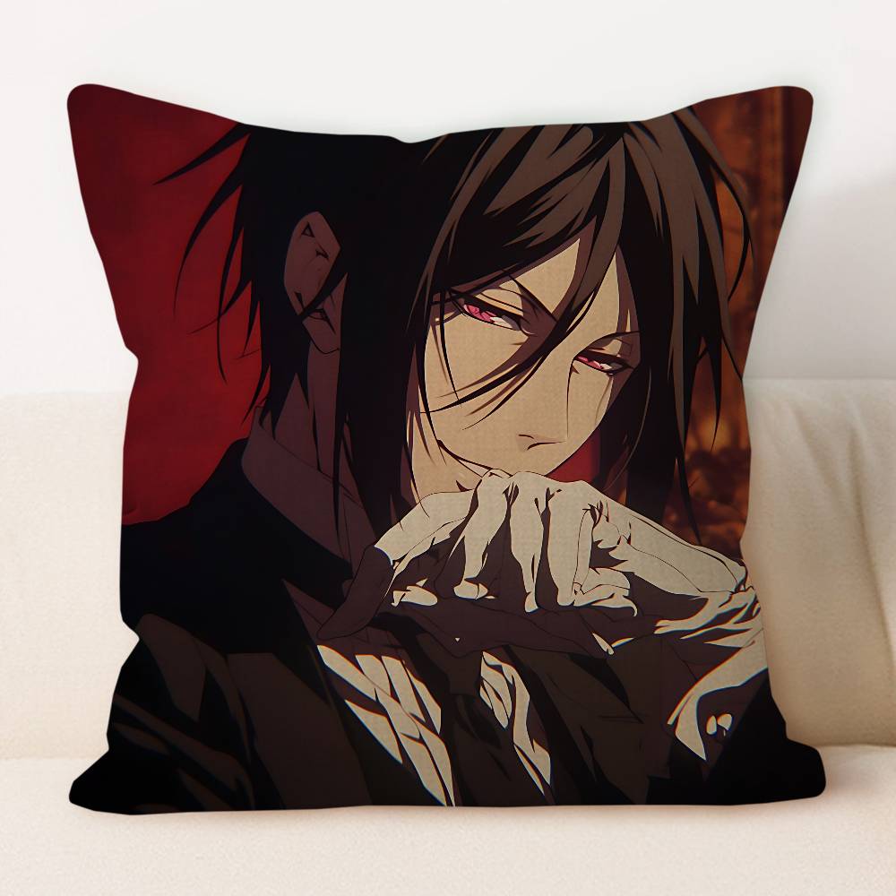 B-Black Butler Kissenbezug 30x50 Polyester Sofakissen Dekorative Wurfkissen Heimdekoration Kissenbezug