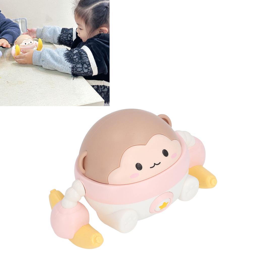 Electronic Tumbling Monkey Puzzle Guided Head Up Exercise Educational Crawling Monkey Toy