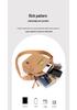 ChiBao Women's Summer Nylon Crossbody Bag - Lightweight, Wear-Resistant, Portable, Casual Small Square Bag.