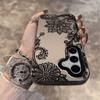 Custodia per Telefono con Motivo in Pizzo per Apple 17, Samsung S23, Galaxy S24+ Ultra Premium, Copertura S22