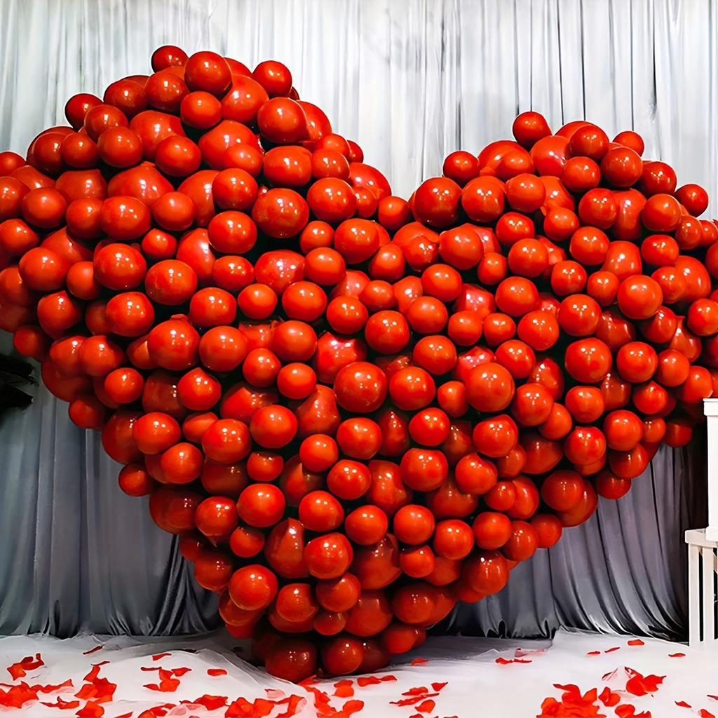 Hot Sale Red Balloons 99pcs Balloons Romantic Decoration Special Night Anniversary Party Wedding Engagement Decoration Balloons