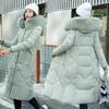 Neu X-lange Mit Kapuze Parkas Mode Winter Jacke Frauen Casual Dicke Daunen Baumwolle Winter Mantel Frauen
