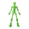 Figurky kostlivců pro kutily Plastové mini kostlivci s pohyblivými klouby Řemesla Doplňky na Halloweenskou párty Dekorace strašidelného domu