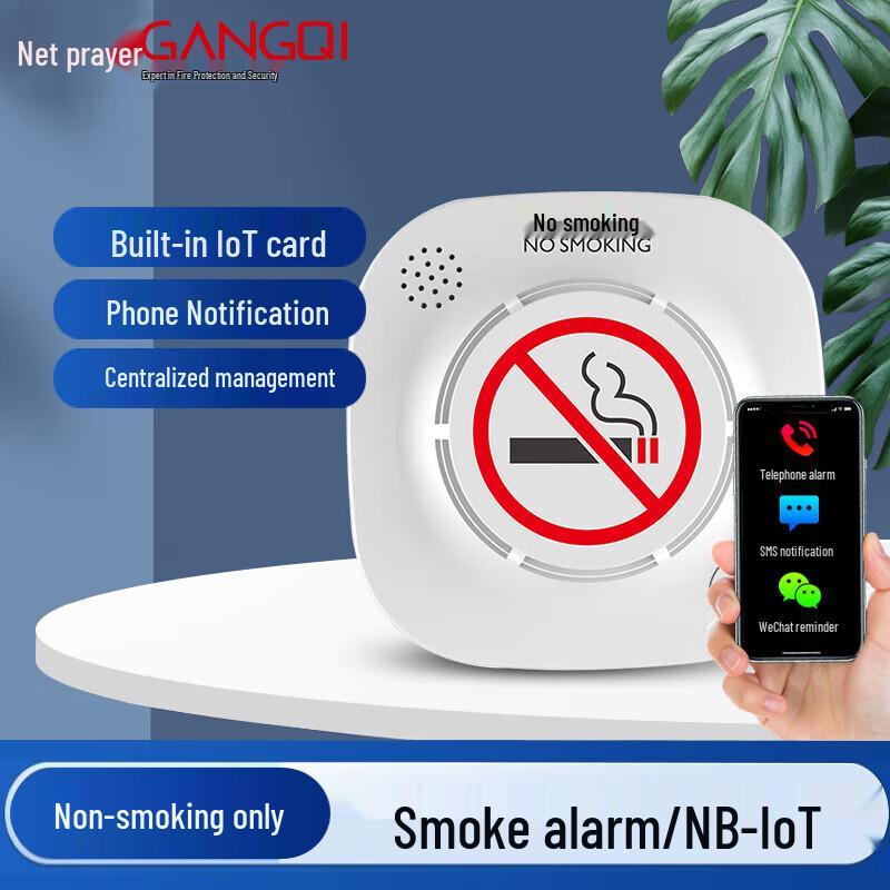 GANGQI NB Wireless Smoking Detector for No-Smoking Zones