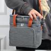 Lunch Box Thermal Bag Insulated Bag Large Capacity Picnics Bag Double Layers Lunch Bag Coolers Bag for Man
