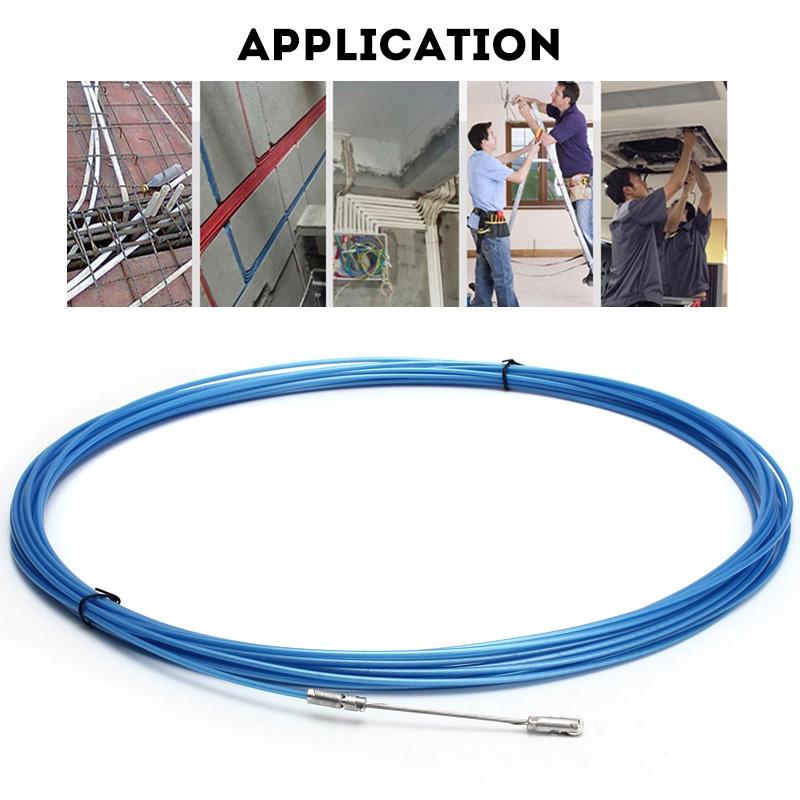 Electrician Tape Conduit Ducting Cable Puller Tools Wheel Pushing for Wiring Installation
