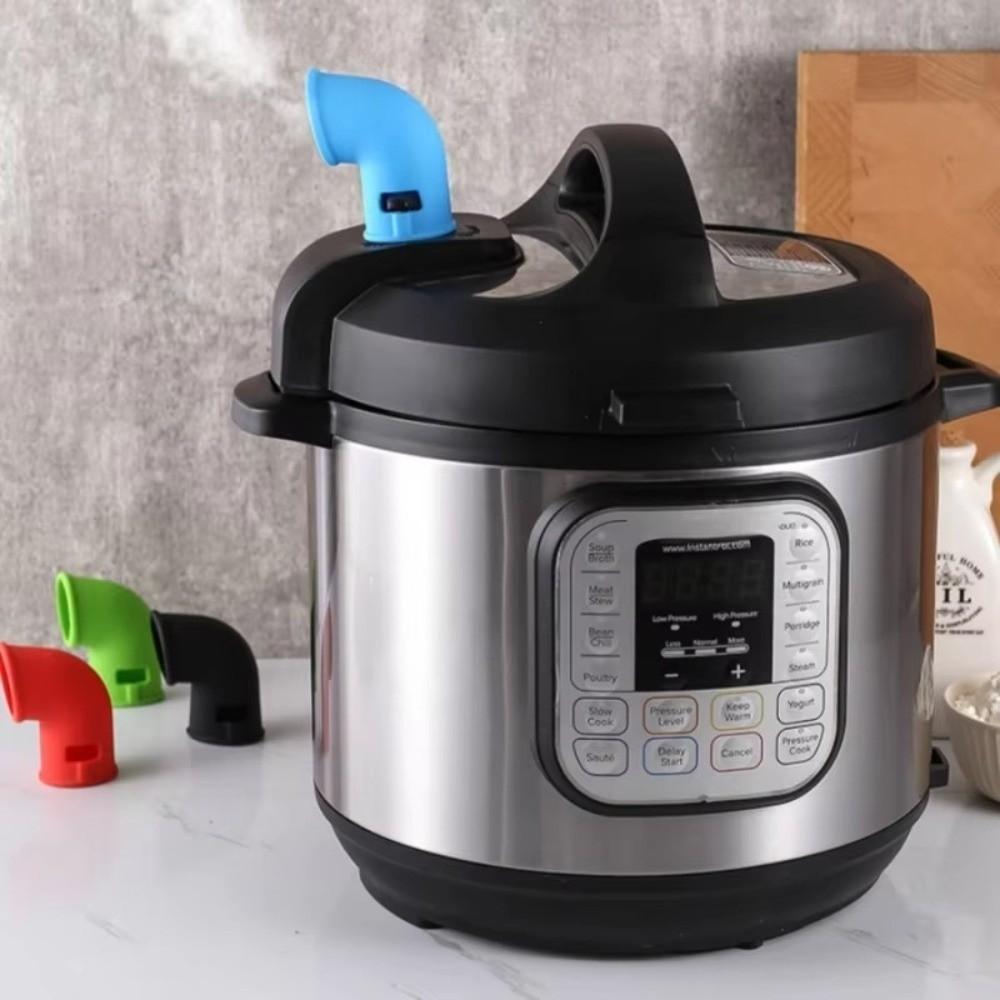 Steam Release Pressure Cooker Exhaust Pipe Silicone Steam Diverter Valve For Pressure Cooker