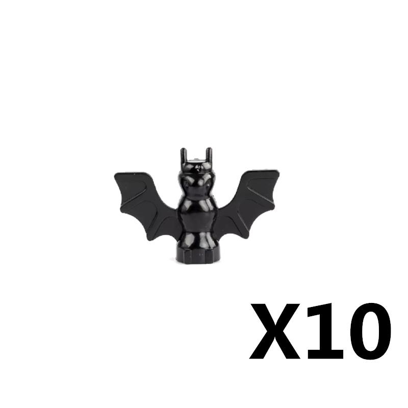 Halloween Scene Building Blocks MOC Cemetery Tombstone Mouse Pumpkin Car Vampire Throne Fireplace Bat Light Candle Toy Gift A040