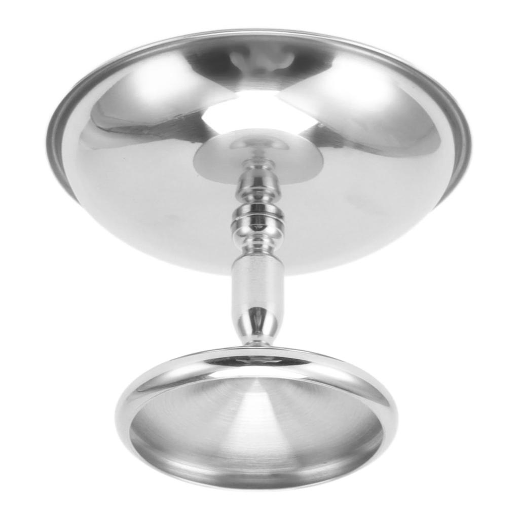 304 Stainless Steel Dessert Cup Vintage Durable Pudding Milk Jelly Ice Cream Cup Bowl for Cafe