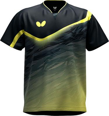 Game Wear Laurie Shirt Black L [Butterfly] (Table Tennis) 278