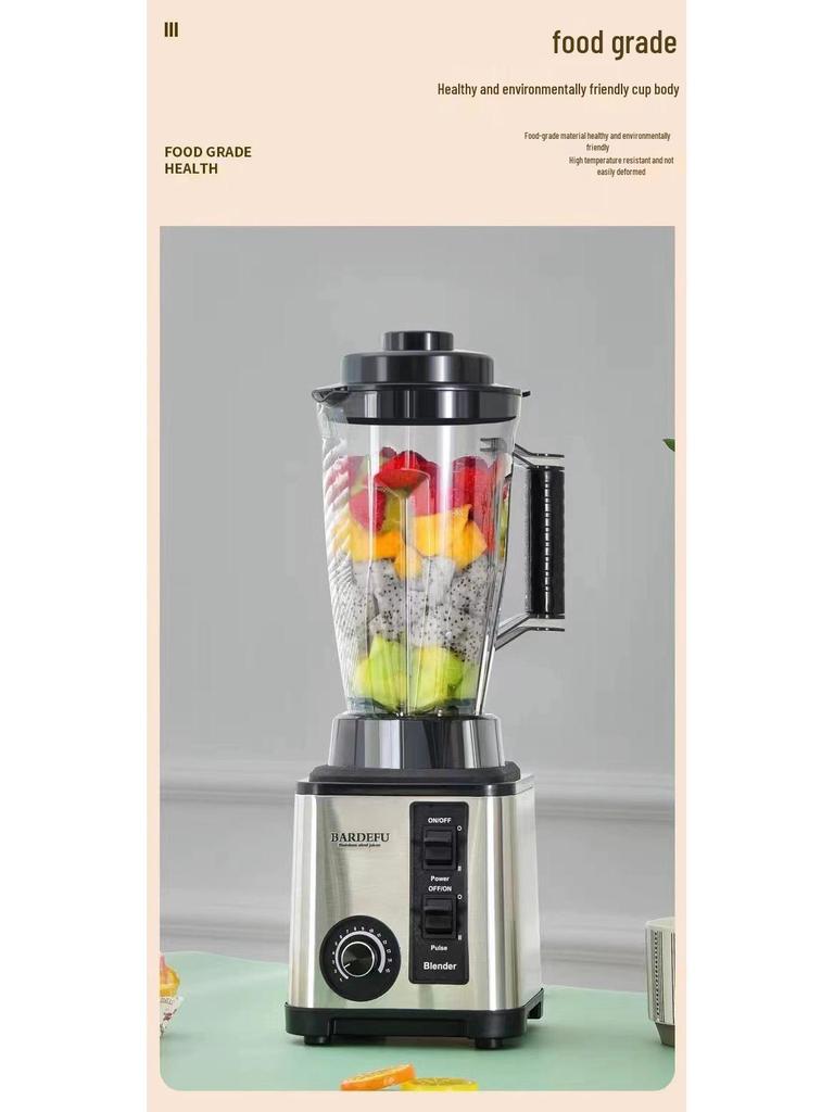 Multifunctional Juicer & Food Processor: Soy Milk Maker, Baby Food & More, Filter-Free