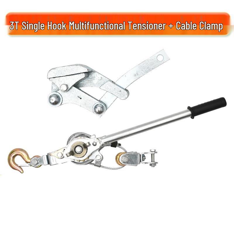 Xuanyong 2-Tonnen-Doppelhaken-Drahtseilzug