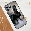 Beautiful Black Horse Phone Case For iPhone 17 Pro Max 14 13 12 11 15 16 Pro Max mini 15 Plus 16e 17 Air Funda