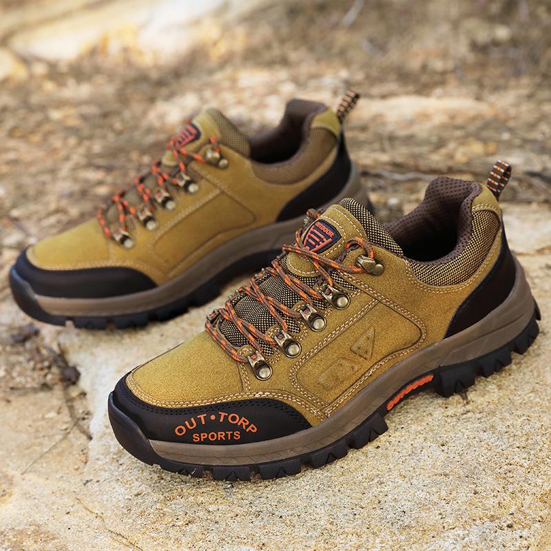 New High Quality Wear-resistant Mountain Shoes Non-slip Design Casual Work Shoes Light Mens Shoes Men's Sneakers Free Shipping