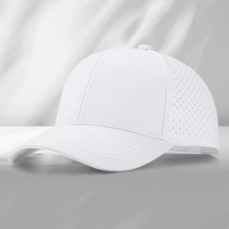 Summer sunscreen sunshade anti-splashing baseball cap embroidery printing laser punching mesh sun hat