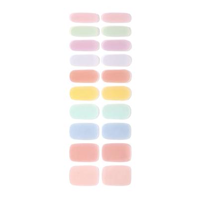 New Waterproof and Long-lasting Gel Stickers for Nail Art with Baking Lamp Semi-curing