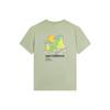 Graphic Print Tee Asia Sizing 'Green' Men's AMT22366-DRA