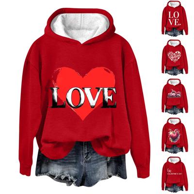 Dámske potlačené mikiny s dlhým rukávom a kapucňou, mikiny, oblečenie, ležérny pulóver pre dospievajúce dievčatá, módne, denné, všestranné, ležérne mikiny, top