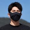 Summer Ice Silk Uv Protection Face Mask For Men, Outdoor Sun Shield Face Cover With Eye Corner Guard