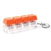 4 Keys Button Keycap Fidget Keychain Keyboard Key Toy Keyboard Clicker Toy Keyboard Cube Toy for Adult Gifts To Relief Pass Time