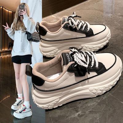 Dad Shoes Women's New Thick-soled Popular Heightening Sports Shoes Ins Soft-soled Versatile Casual Running Shoes