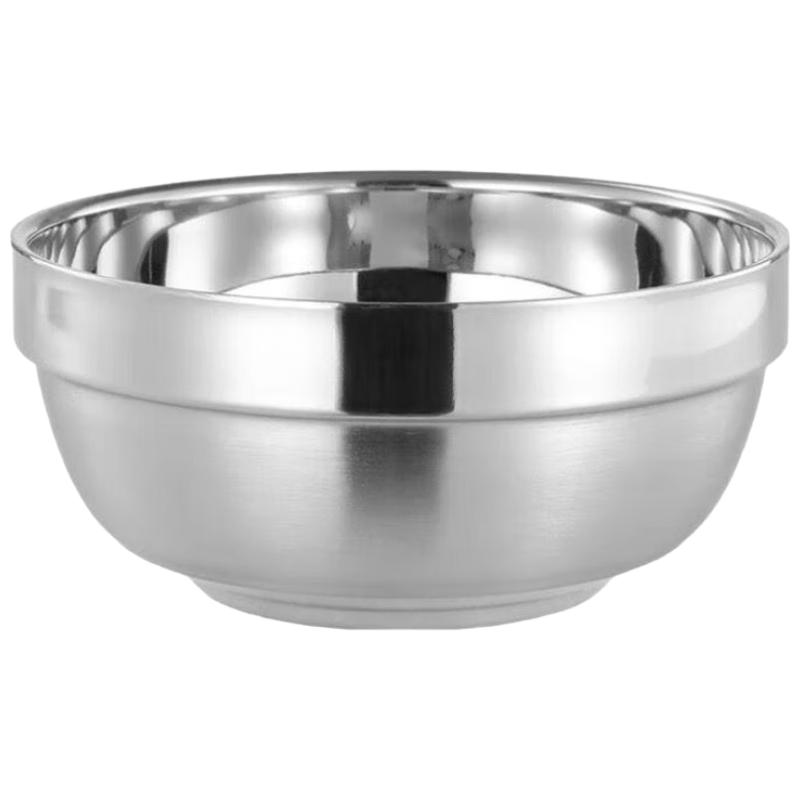 Jingqingfu 304 Stainless Steel Double-Layer Bowl